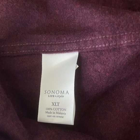 Sonoma Woven LS Button Down Shirt - Picture 7 of 9